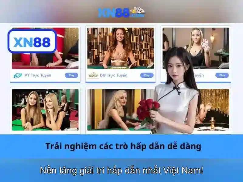 xn88 – Nền tảng trò chơi trực tuyến uy tín