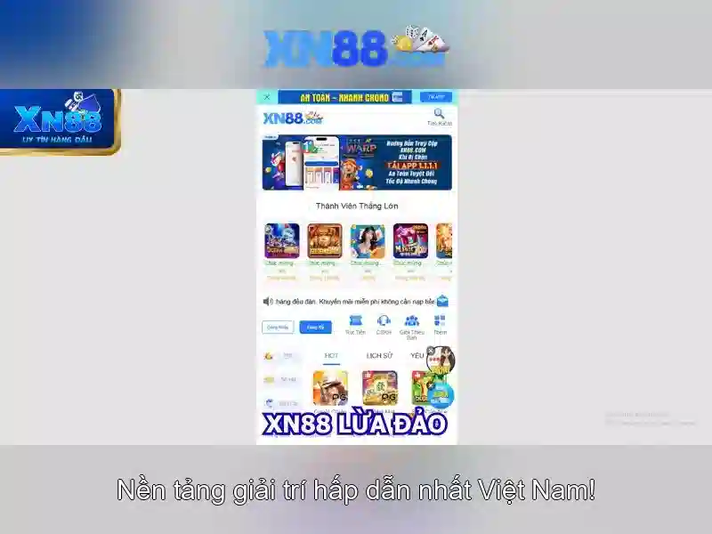 xn88: Nền tảng giải trí trực tuyến và cộng đồng game thủ